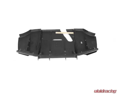 Carbonado CFRP GV Style Rear?Lip w/ Diffuser & Caps BMW 3 Series F30 | F35 M-Tech 2011-2019 - CF8467GV-RD