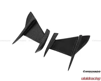 Carbonado DryCF IMP Style Front Bumper Canards BMW 8-Series G14 | G15 | G16 2018-2022 - DRYCF8484IMP-FBCRD