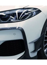 Carbonado DryCF IMP Style Front Bumper Canards BMW 8-Series G14 | G15 | G16 2018-2022                                     - DRYCF8484IMP-FBCRD - Image 11