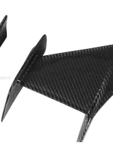 Carbonado DryCF IMP Style Front Bumper Canards BMW 8-Series G14 | G15 | G16 2018-2022                                     - DRYCF8484IMP-FBCRD - Image 3