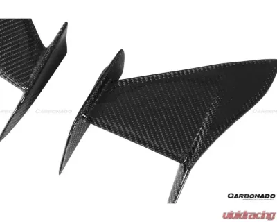 Carbonado DryCF IMP Style Front Bumper Canards BMW 8-Series G14 | G15 | G16 2018-2022 - DRYCF8484IMP-FBCRD