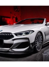 Carbonado DryCF IMP Style Front Bumper Canards BMW 8-Series G14 | G15 | G16 2018-2022                                     - DRYCF8484IMP-FBCRD - Image 8