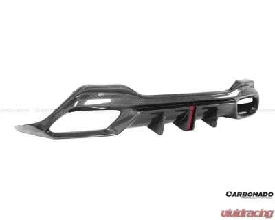 Carbonado CFRP IMP Style Rear Diffuser BMW 8-Series G14 | G15 | G16 2018-2022 - CF8484IMP-RD