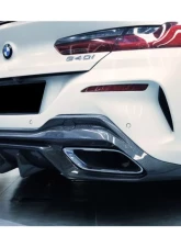 Carbonado CFRP IMP Style Rear Diffuser BMW 8-Series G14 | G15 | G16 2018-2022                                     - CF8484IMP-RD - Image 8