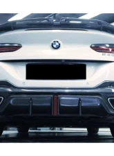 Carbonado CFRP IMP Style Rear Diffuser BMW 8-Series G14 | G15 | G16 2018-2022                                     - CF8484IMP-RD - Image 9