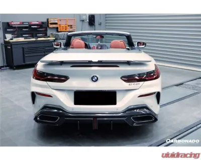 Carbonado CFRP IMP Style Spoiler Wing for BMW 8-Series G14 Convertible 2018-2022 - CF8484IMP-W