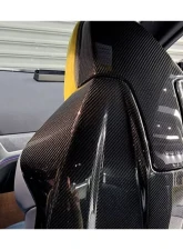 Carbonado CFRP OE Style Seat-Back Cover Replacement BMW M4 G82 | G83 2021+                                     - CF8485OE-STC - Image 11