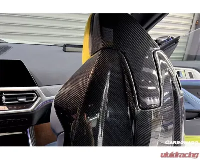 Carbonado CFRP OE Style Seat-Back Cover Replacement BMW M4 G82 | G83 2021+ - CF8485OE-STC