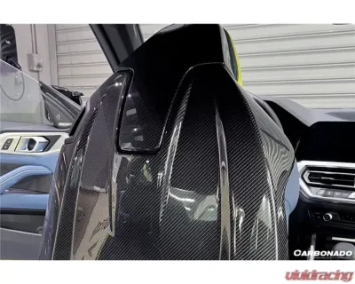 Carbonado CFRP OE Style Seat-Back Cover Replacement BMW M4 G82 | G83 2021+ - CF8485OE-STC