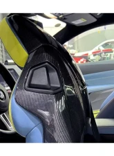 Carbonado CFRP OE Style Seat-Back Cover Replacement BMW M4 G82 | G83 2021+                                     - CF8485OE-STC - Image 16