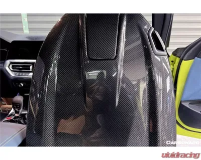 Carbonado CFRP OE Style Seat-Back Cover Replacement BMW M4 G82 | G83 2021+ - CF8485OE-STC