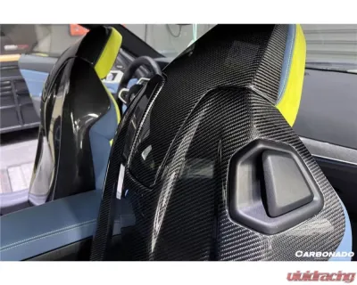 Carbonado CFRP OE Style Seat-Back Cover Replacement BMW M4 G82 | G83 2021+ - CF8485OE-STC