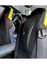 Carbonado DryCF OE Style UP Seat-Back Cover BMW M4 | M3 2021+                                     - DRYCF8485OE-USTC - Image 7