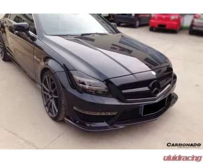 Carbonado Carbon Fiber Front Lip for Mercedes Benz W218 CLS63 AMG 2011-2013 - CF8494AMG.L