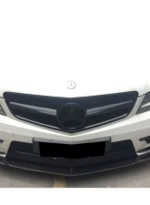 Carbonado CFRP BK Style Front Canard Mercedes Benz W204 C63 AMG 2012-2014                                     - CF8500OEM.CRD - Image 12