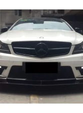 Carbonado CFRP BK Style Front Canard Mercedes Benz W204 C63 AMG 2012-2014                                     - CF8500OEM.CRD - Image 13