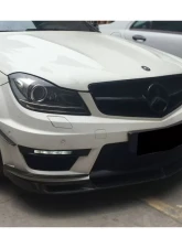 Carbonado CFRP BK Style Front Canard Mercedes Benz W204 C63 AMG 2012-2014                                     - CF8500OEM.CRD - Image 14