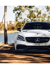 Carbonado CFRP BKSS Style Hood Mercedes Benz W205 C63 | S AMG 2015-2021                                     - CF8502BKSS2-H - Image 20