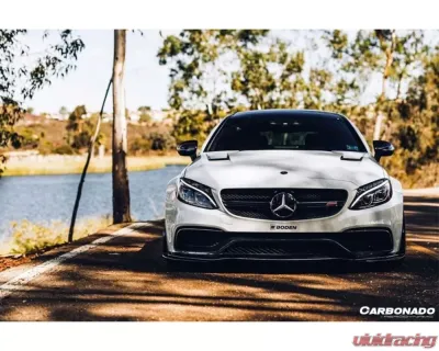 Carbonado CFRP BKSS Style Hood Mercedes Benz W205 C63 | S AMG 2015-2021 - CF8502BKSS2-H