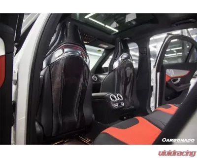 Carbonado FGCF Seat-Back Cover Mercedes Benz 2015-2021 - FGCF8502OEM-STC