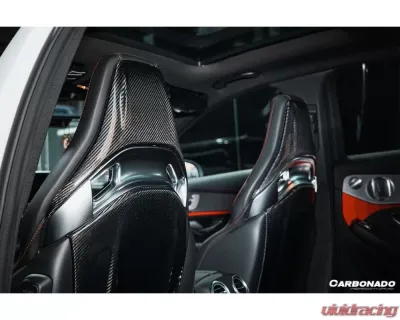 Carbonado FGCF Seat-Back Cover Mercedes Benz 2015-2021 - FGCF8502OEM-STC
