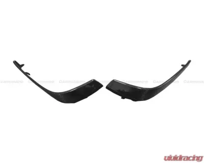 Carbonado CFRP Front Bumper Canards Mercedes Benz W205 C63 | S AMG 2015-2021 - CF8502OEM.CRD