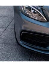 Carbonado CFRP Front Bumper Canards Mercedes Benz W205 C63 | S AMG 2015-2021                                     - CF8502OEM.CRD - Image 11