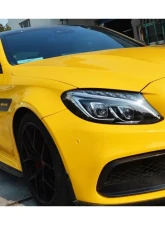Carbonado CFRP Front Bumper Canards Mercedes Benz W205 C63 | S AMG 2015-2021                                     - CF8502OEM.CRD - Image 16