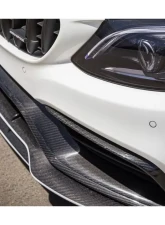 Carbonado CFRP Front Bumper Canards Mercedes Benz W205 C63 | S AMG 2015-2021                                     - CF8502OEM.CRD - Image 5