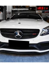 Carbonado CFRP Front Bumper Accessory Set 6pcs for Mercedes Benz W205 C63/S AMG 2015-2021                                     - CF8502OEM.FL SET - Image 12