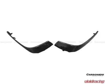 Carbonado CFRP Front Bumper Accessory Set 6pcs for Mercedes Benz W205 C63/S AMG 2015-2021 - CF8502OEM.FL SET