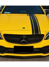 Carbonado CFRP Front Bumper Accessory Set 6pcs for Mercedes Benz W205 C63/S AMG 2015-2021                                     - CF8502OEM.FL SET - Image 8