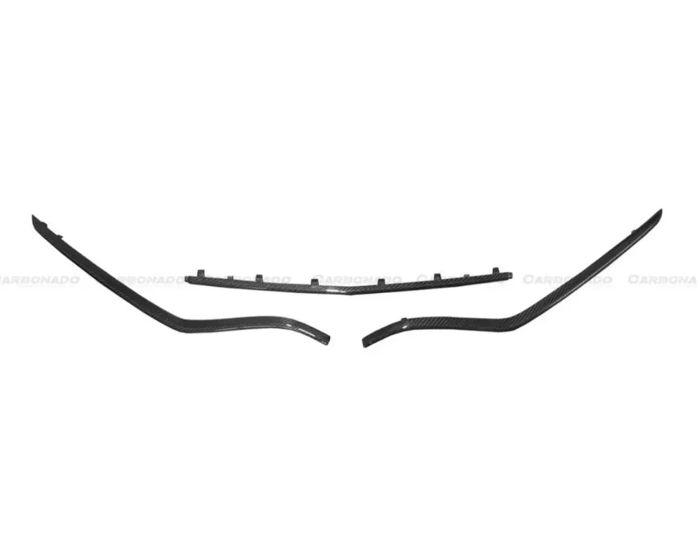 Carbonado CFRP Front Trim Replacement Mercedes Benz W205 C63 | S AMG 2015-2021 - CF8502OEM.FL