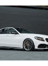 Carbonado CFRP Side Skirts Extension Add On Lip Mercedes Benz W205 C63 | S AMG 2015-2021                                     - CF8502OEM.SSC - Image 15