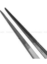 Carbonado CFRP Side Skirts Extension Add On Lip Mercedes Benz W205 C63 | S AMG 2015-2021                                     - CF8502OEM.SSC - Image 6