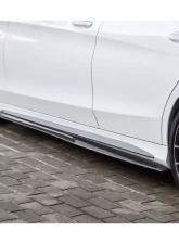 Carbonado CFRP Side Skirts Extension Add On Lip Mercedes Benz W205 C63 | S AMG 2015-2021                                     - CF8502OEM.SSC - Image 7