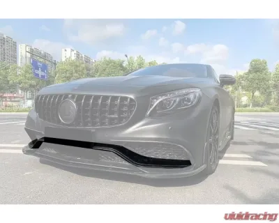 Carbonado Carbonado FGCF8506OEM.FL-2 Front Bumper Trim for Mercedes Benz C217 S63/S65 AMG 2014-2017 - FGCF8506OEM.FL-2