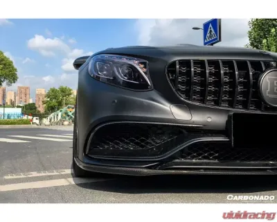 Carbonado Carbonado FGCF8506OEM.FL-2 Front Bumper Trim for Mercedes Benz C217 S63/S65 AMG 2014-2017 - FGCF8506OEM.FL-2