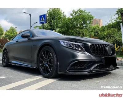 Carbonado Carbonado FGCF8506OEM.FL-2 Front Bumper Trim for Mercedes Benz C217 S63/S65 AMG 2014-2017 - FGCF8506OEM.FL-2