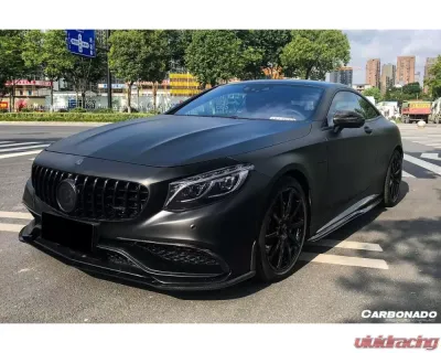 Carbonado Carbonado FGCF8506OEM.FL-2 Front Bumper Trim for Mercedes Benz C217 S63/S65 AMG 2014-2017 - FGCF8506OEM.FL-2