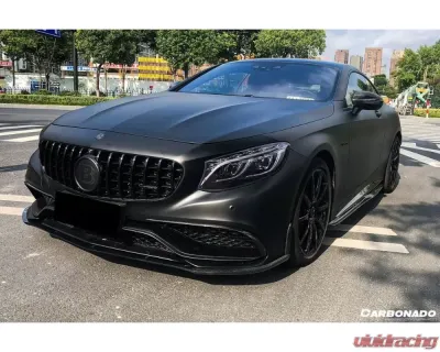 Carbonado Carbonado FGCF8506OEM.FL-2 Front Bumper Trim for Mercedes Benz C217 S63/S65 AMG 2014-2017 - FGCF8506OEM.FL-2