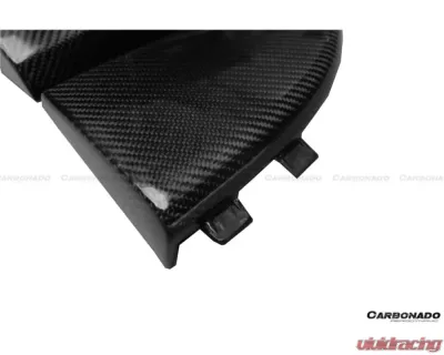 Carbonado FGCF OE Style Rear Bumper Caps Mercedes Benz C217 S63 | S65 AMG 2014-2021 - FGCF8506OEM.RBCA