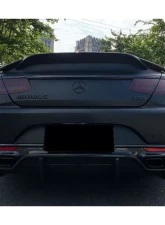 Carbonado CFRP OE Style Rear Lip Mercedes Benz C217 S63 | S65 AMG 2014-2021                                     - CF8506OEM.RD - Image 12