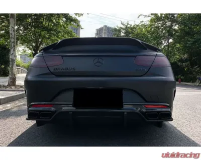 Carbonado CFRP OE Style Rear Lip Mercedes Benz C217 S63 | S65 AMG 2014-2021 - CF8506OEM.RD