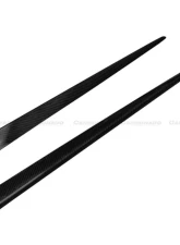 Carbonado CFRP OE Style Side Skirts Extension Add On Lip Mercedes Benz C217 S63 | S65 AMG 2014-2021                                     - CF8506OEM.SSC - Image 2