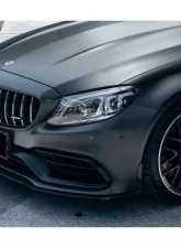 Carbonado CFRP BKSS Style Front Lip for Mercedes Benz W205 C63/S AMG Coupe 2015-2021                                     - CF8509BKSS.FL - Image 7