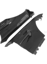 Carbonado CFRP BK Style Partial Front Fender Mercedes Benz AMG 2015-2021                                     - CF8511BK-FD - Image 2