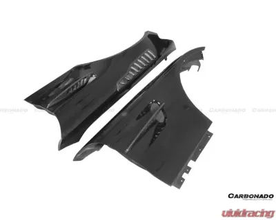 Carbonado CFRP BK Style Partial Front Fender Mercedes Benz AMG 2015-2021 - CF8511BK-FD