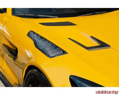 Carbonado CFRP BK Style Partial Front Fender Mercedes Benz AMG 2015-2021 - CF8511BK-FD