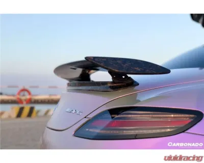 Carbonado 6X6MTPCF BKSS Style Trunk Spoiler Mercedes Benz W197 SLS AMG 2010-2015 - 6X6MTCF8515BK.TS